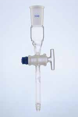 Adapter Socket Glass Stopcock