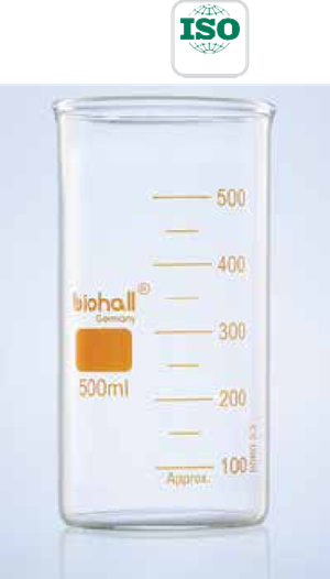 Beakers, Tall form, Without Spout DIN/ISO