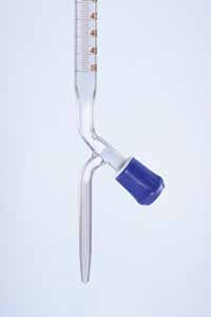 Burettes with PTFE Needle in Schellbach stripe, Class A