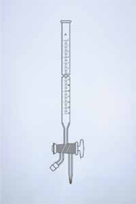 Burettes, Double Oblique Bore Glass Key Stopcock, 3-way, Accuracy as per Class ‘B’