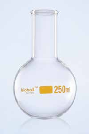 Flask, Round Bottom, Narrow Neck, ISO