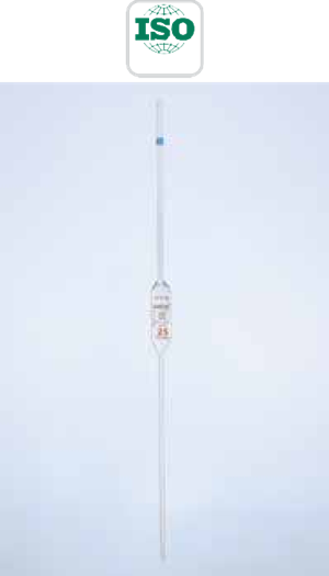 Volumetric Pipettes, 1 mark, Class A Individual Certificate