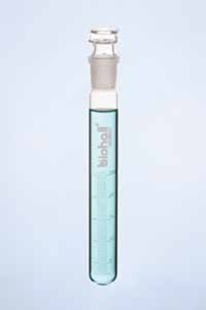 Test Tube - With Joint & Stopper, Graduated