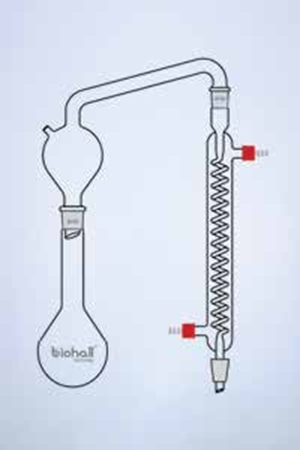 Distilling Apparatus, Ammonia, with Graham condenser